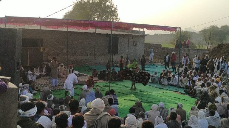 Gau Raksharth Nehra Program organized in Gaushala