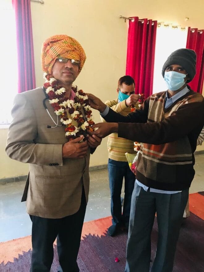 शुक्लावास में निःशुल्क चिकित्सा शिविर आयोजित 1 Free medical camp organized in Shuklavas
