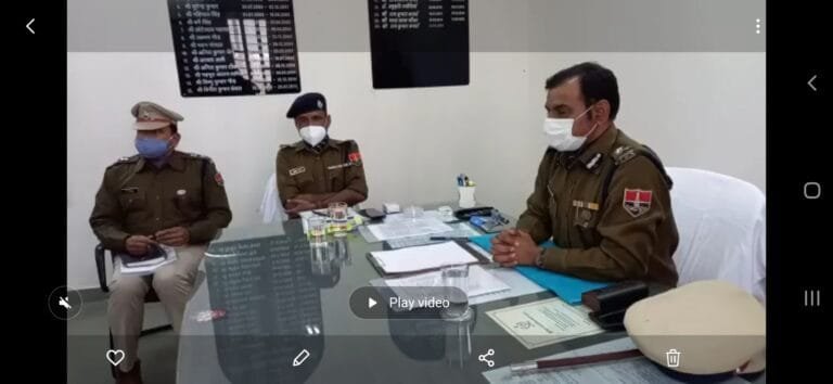 Jaipur Range IG Havasingh Ghumaria visits kotputli