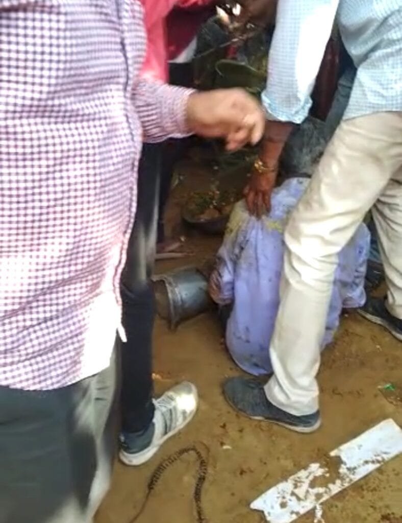 बानसूर बस स्टैंड पर हादसा, अनियंत्रित बोलेरो ने मारी टक्कर, 3 गंभीर घायल कोटपूतली रेफर 1 bansur news