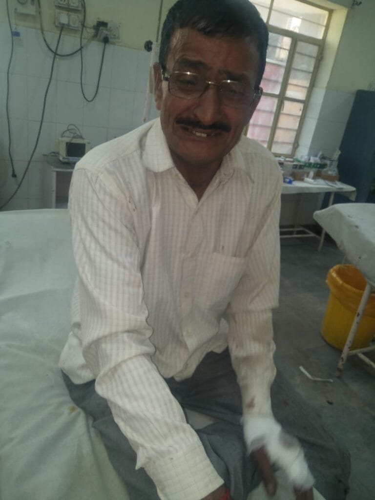 पनियाला पुलिया पर हादसा, महिला की मौत, पुरुष घायल 1 IMG 20210308 WA0008