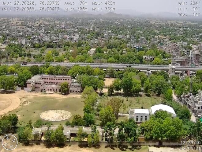 कितना खूबसूरत दिखता है 'आसमान' से शहर कोटपूतली ? आप भी देखें... 2 IMG 20210522 WA0051