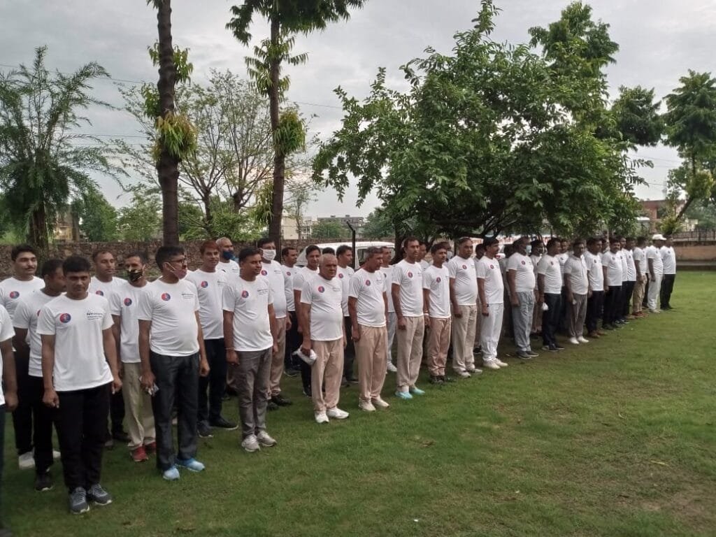 जवानों का स्वास्थ्य जांच रहा 'Walkathon', संदेश- स्वस्थ रहें, स्वच्छ रहें 2 IMG 20210801 WA0003