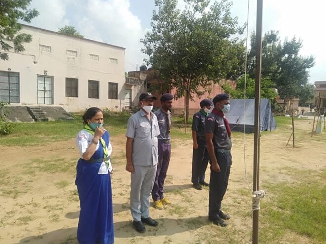 11 विद्यालयों के 52 स्काउट, 9 रोवर्स ले रहे हैं प्रशिक्षण 3 IMG 20210930 WA0029