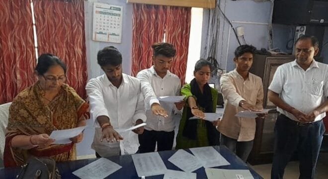 कोटपूतली छात्रसंघ चुनाव 2022 : पाना देवी महाविद्यालय में बना एबीवीपी का पैनल, LBS महाविद्यालय में अध्यक्ष पद पर निर्दलीय का चला जादू 2 img 20220827 wa00198374522752144383899