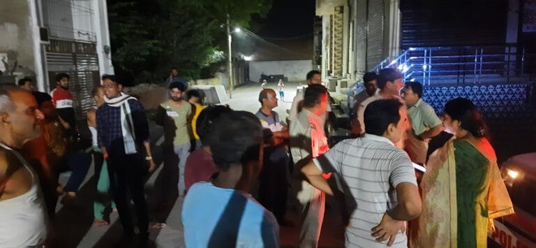 कोटपूतली : बंदूक की नोंक पर व्यापारी से बैग छीना, आरोपी फरार 2 20220906_213847