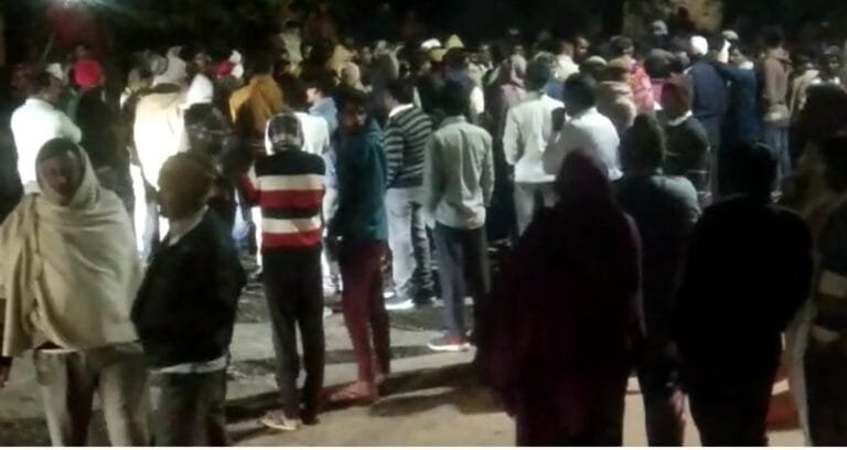विराटनगर बस स्टैंड पर हादसा