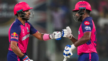 LSG vs RR | संजू सैमसन और ध्रुव जुरेल के अर्धशतकों से राजस्थान ने लखनऊ को 7 विकेट से हराया