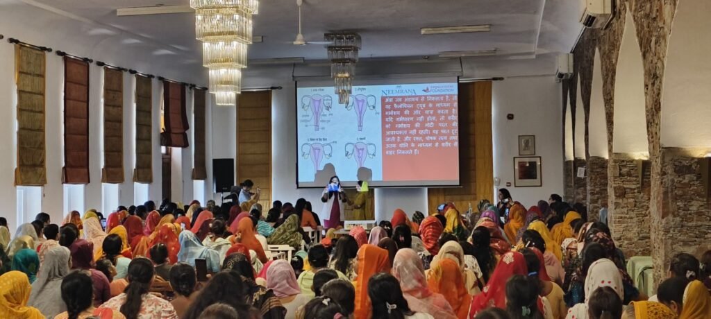 नीमराना फोर्ट-पैलेस पर मासिक धर्म जागरूकता अभियान: सामाजिक परिवर्तन की दिशा में एक महत्वपूर्ण कदम 3 img 20250616 wa0135700100464586725234