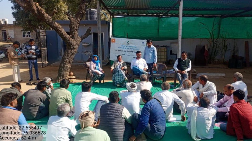 कोटपूतली-बहरोड़ जिले में एक दिवसीय कृषक प्रशिक्षण शिविर आयोजित