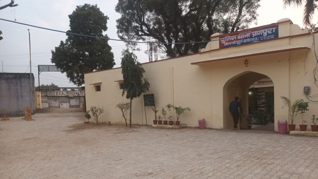 कोटपूतली-बहरोड़ जिले का प्रागपुरा थाना सीआई भजनाराम की पहल से कायाकल्प