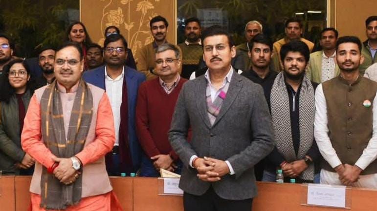 पावटा के अंशुल खंडेलवाल ने राज्य स्तरीय युवा महोत्सव में 'सॉफ्ट पावर’ विषय पर पहला स्थान हांसिल किया पावटा के अंशुल खंडेलवाल ने राज्य स्तरीय युवा महोत्सव में 'सॉफ्ट पावर’ विषय पर पहला स्थान हांसिल किया