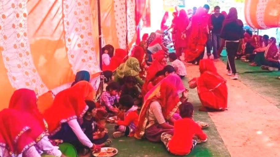 कोटपूतली-बहरोड़ जिले के ग्राम रामसिंहपुरा में हरिहर उदासीन आश्रम में शिव महापुराण कथा का समापन