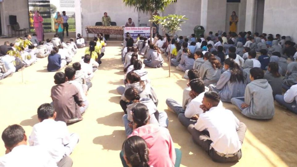 कोटपूतली-बहरोड़ जिले में नशा मुक्त व सुरक्षित डिजिटल पहल जागरूकता शिविर आयोजित