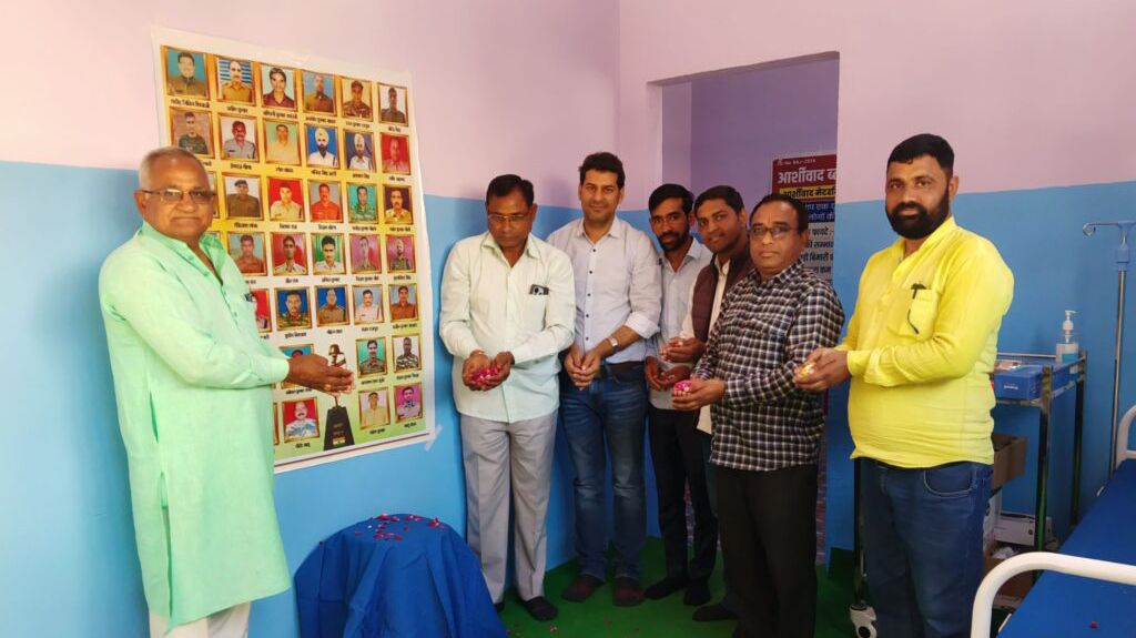 पावटा कस्बे में पुलवामा के शहीदों की स्मृति में स्वैच्छिक रक्तदान शिविर आयोजित, 55 यूनिट रक्त संग्रहित