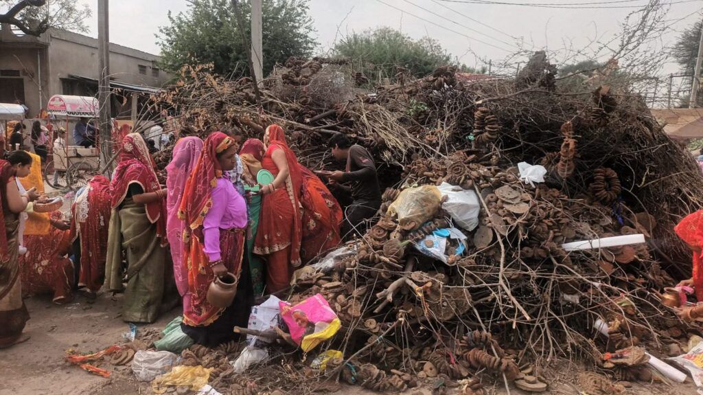कोटपूतली-बहरोड़ जिले के प्रागपुरा कस्बे की तीस हजार की आबादी, फिर भी एक ही स्थान पर जलती है होलिका