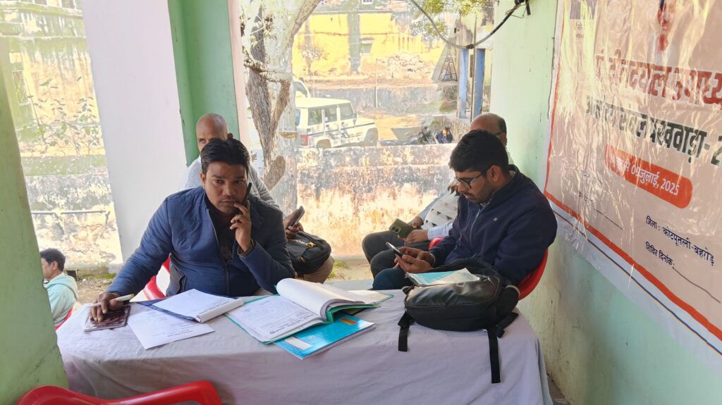 पावटा उपखंड के प्रागपुरा गिरदावर सर्किल में ग्राम उत्थान शिविर बना औपचारिकता