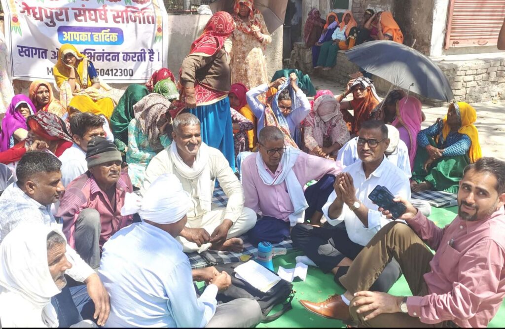 कोटपूतली-बहरोड़ जिले में जोधपुरा संघर्ष समिति का महापड़ाव दूसरे दिन भी जारी, प्रशासन से वार्ता बेनतीजा