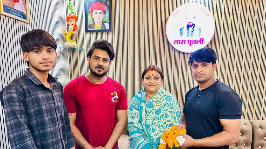 कोटपूतली-बहरोड़ जिला क्षेत्र के पूतली में ममता भूपेश का भव्य स्वागत