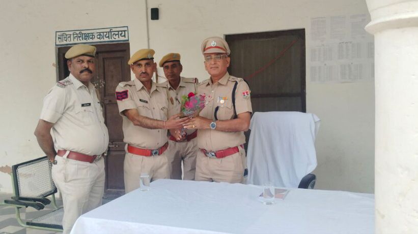 कोटपूतली-बहरोड़ जिले का पदभार संभालते ही एक्शन में एसपी सतवीर सिंह, थानों व पुलिस इकाइयों का औचक निरीक्षण