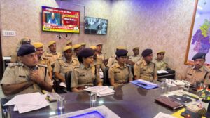 कोटपूतली-बहरोड़ जिला एसपी देवेंद्र कुमार बिश्नोई ने ली अपराध गोष्ठी