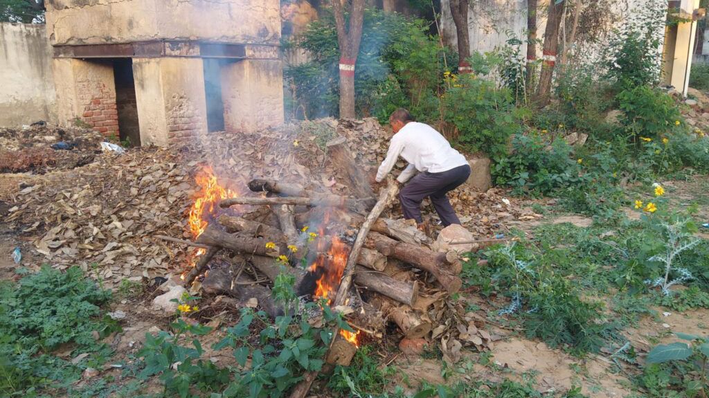 कोटपूतली-बहरोड़ जिले में पैंथर का वीडियो बनाते रहे लोग, उधर हालत थी गंभीर — रेस्क्यू के बाद पावटा पहुंचते ही निकला मृत