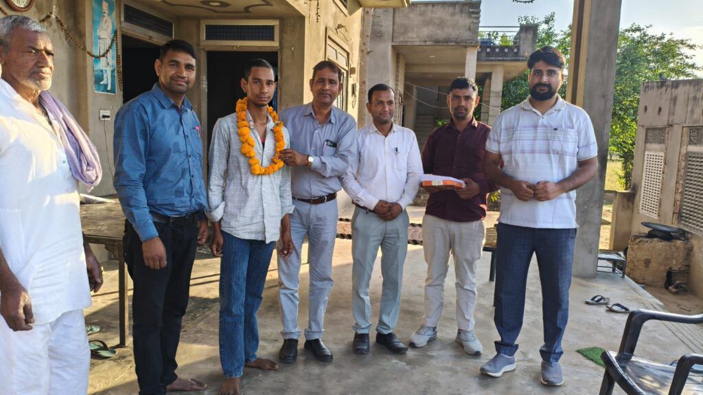 पावटा की नील कमल पब्लिक स्कूल के दो छात्रों ने 95% अंक लाकर किया कमाल