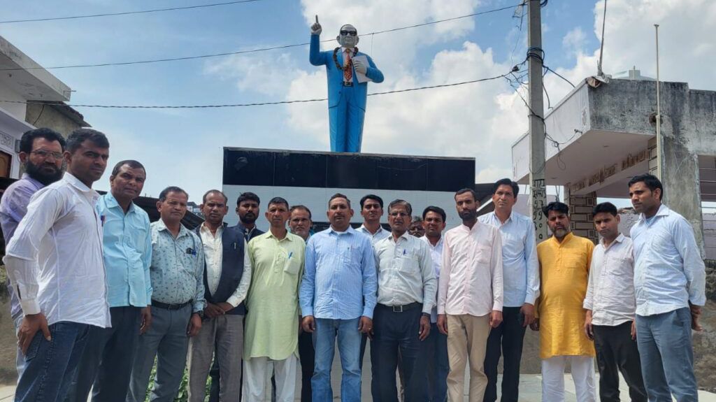 कोटपूतली-बहरोड़ जिले में भीमराव अंबेडकर जयंती को भव्य रूप देने की तैयारियां, पावटा में रणनीति तय