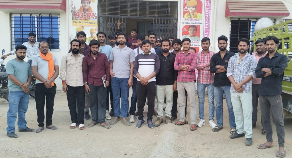 कोटपूतली-बहरोड़ जिले के राजनौता में विश्व हिंदू परिषद-बजरंग दल की बैठक