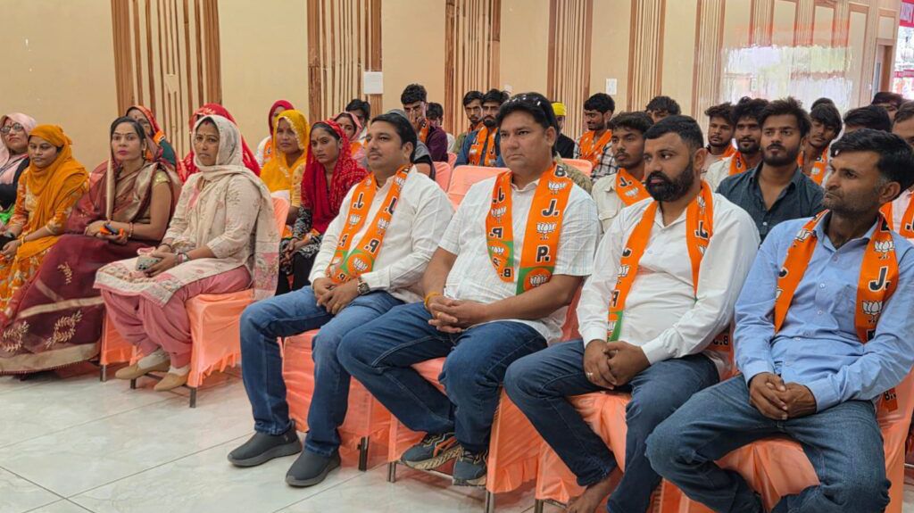 पावटा में भाजपा के 47वें स्थापना दिवस पर भव्य आयोजन