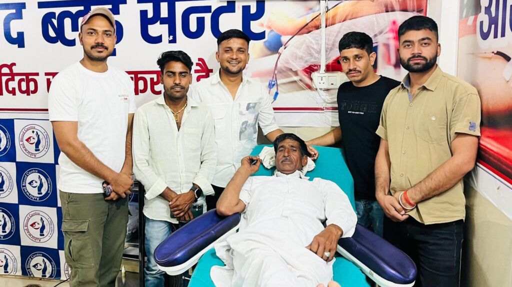 कोटपूतली-बहरोड़ जिले में आपातकालीन स्थिति में स्वैच्छिक रक्तदान