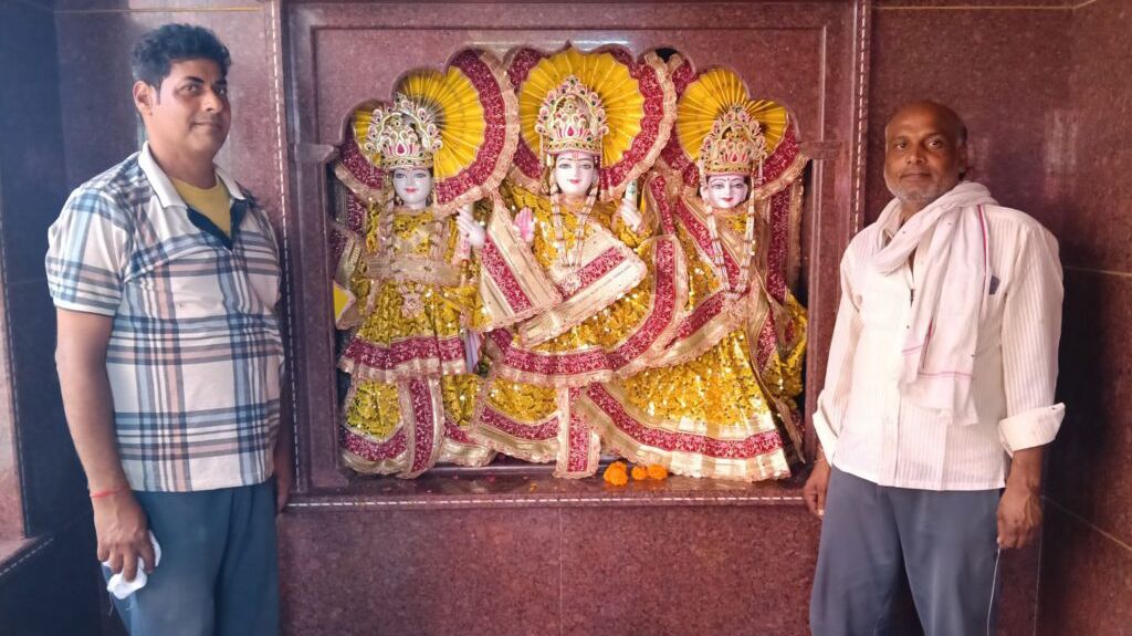 पावटा क्षेत्र के प्रागपुरा में भक्ति और उत्साह के संग रामेश्वरम मंदिर में प्राण-प्रतिष्ठा