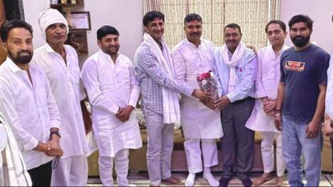 कोटपूतली-बहरोड़ जिले दौरे पर निकले नेता प्रतिपक्ष टीकाराम जूली