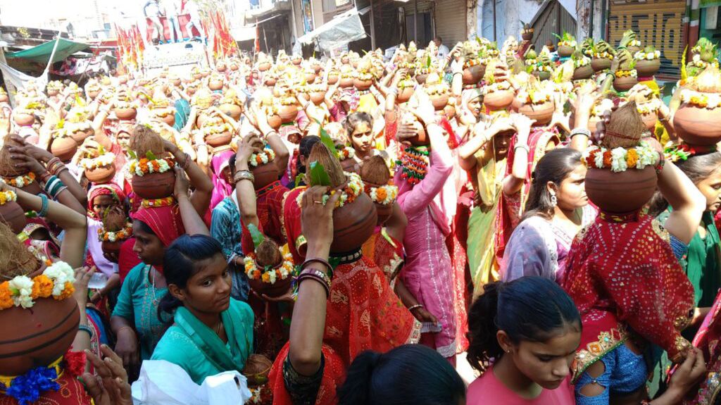 कोटपूतली-बहरोड़ जिले में हनुमान जन्मोत्सव पर आस्था का सैलाब, भव्य कलश यात्रा व धार्मिक आयोजन