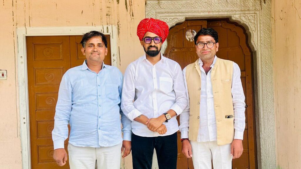 पावटा के निकटवर्ती ग्राम कुनेड़ में तारा पूतली का भव्य स्वागत