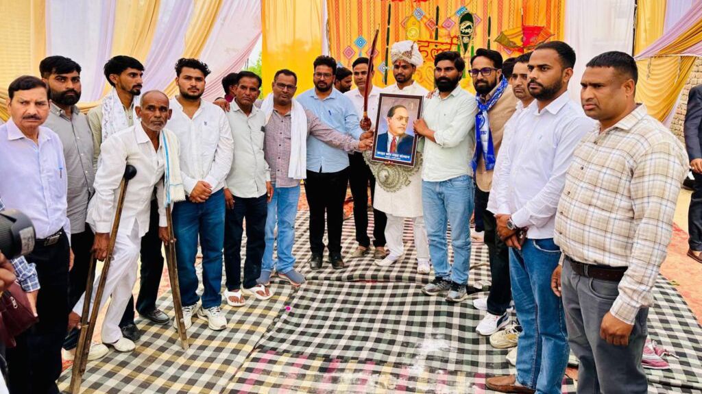 कोटपूतली-बहरोड़ जिले में 78 साल बाद भी सामाजिक बेड़ियां बरकरार, पुलिस सुरक्षा में निकली दलित दूल्हे की बिंदौरी