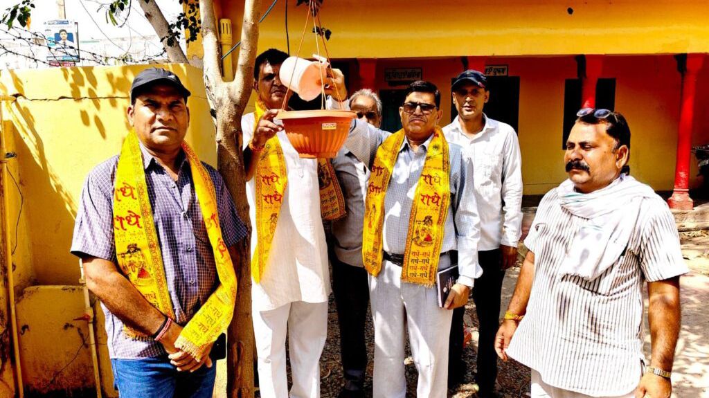 पावटा में मानवता की मिसाल: “परिंडा लगाओ, परिंदा बचाओ” अभियान को मिला जनसमर्थन