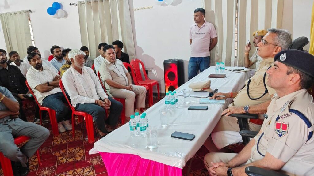 कोटपूतली-बहरोड़ जिला पुलिस अधीक्षक की जनसुनवाई