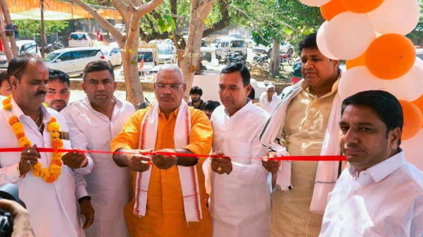 पावटा के रूपपुरा में भक्ति का संगम: गृह राज्यमंत्री जवाहर सिंह बेढ़म की गरिमामयी मौजूदगी में प्राण प्रतिष्ठा सम्पन्न