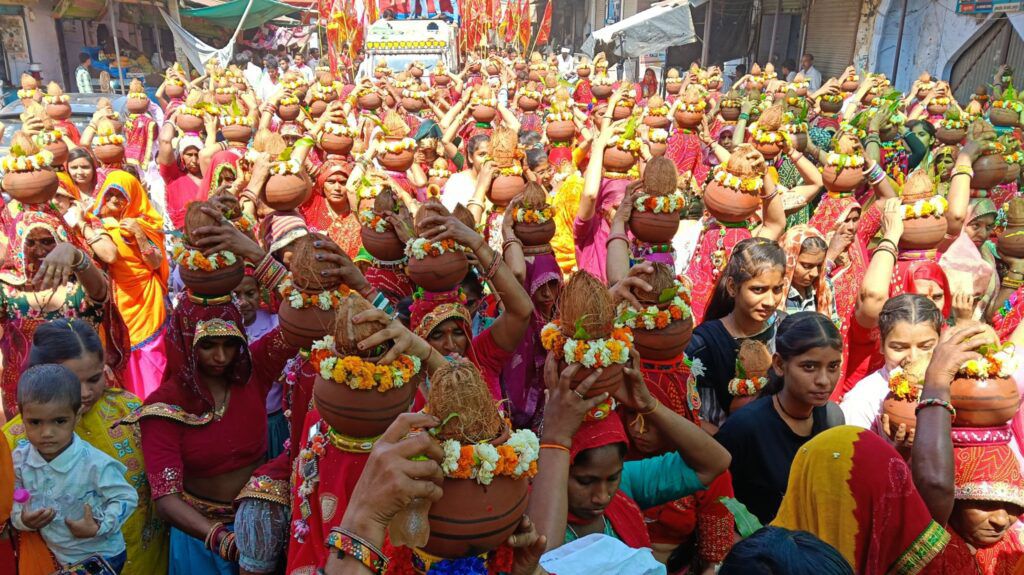 कोटपूतली-बहरोड़ जिले में हनुमान जन्मोत्सव पर आस्था का सैलाब, भव्य कलश यात्रा व धार्मिक आयोजन