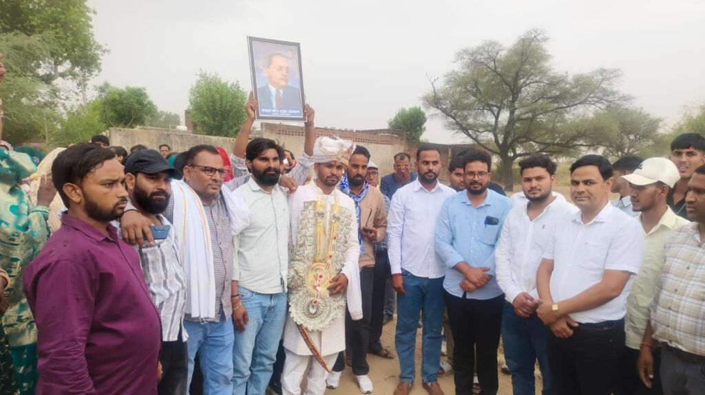 कोटपूतली-बहरोड़ जिले में 78 साल बाद भी सामाजिक बेड़ियां बरकरार, पुलिस सुरक्षा में निकली दलित दूल्हे की बिंदौरी