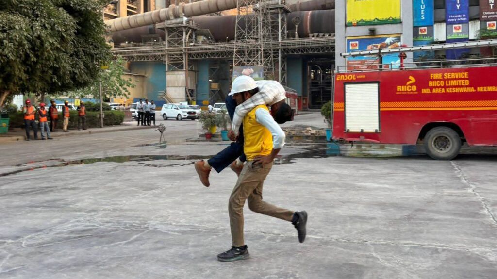 कोटपूतली-बहरोड़ जिले में एयर स्ट्राइक पर आधारित मॉक ड्रिल से परखी तैयारियां