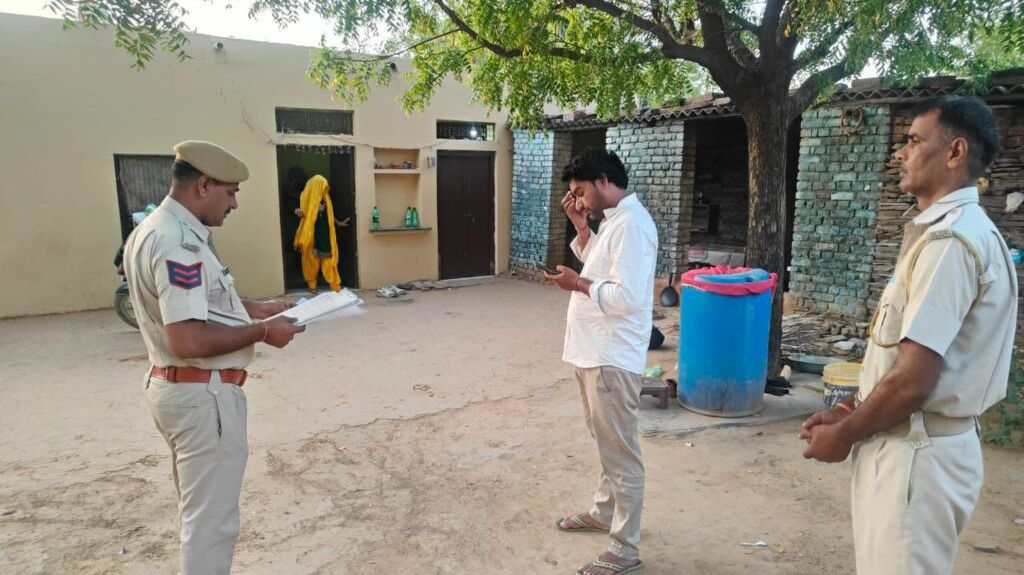 कोटपूतली-बहरोड़ जिलेभर में पुलिस का बड़ा एक्शन, एरिया डोमिनेशन अभियान में 98 आरोपी गिरफ्तार