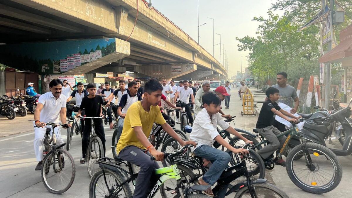 कोटपूतली-बहरोड़ जिले में योगा, जुम्बा और साइकिल रैली, फिटनेस और स्वास्थ्य के प्रति जागरूकता का संदेश
