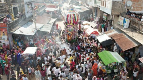 पावटा के प्रागपुरा में मोहर्रम बना कौमी एकता की मिसाल, ‘या हुसैन’ की सदाओं से गूंजा कस्बा