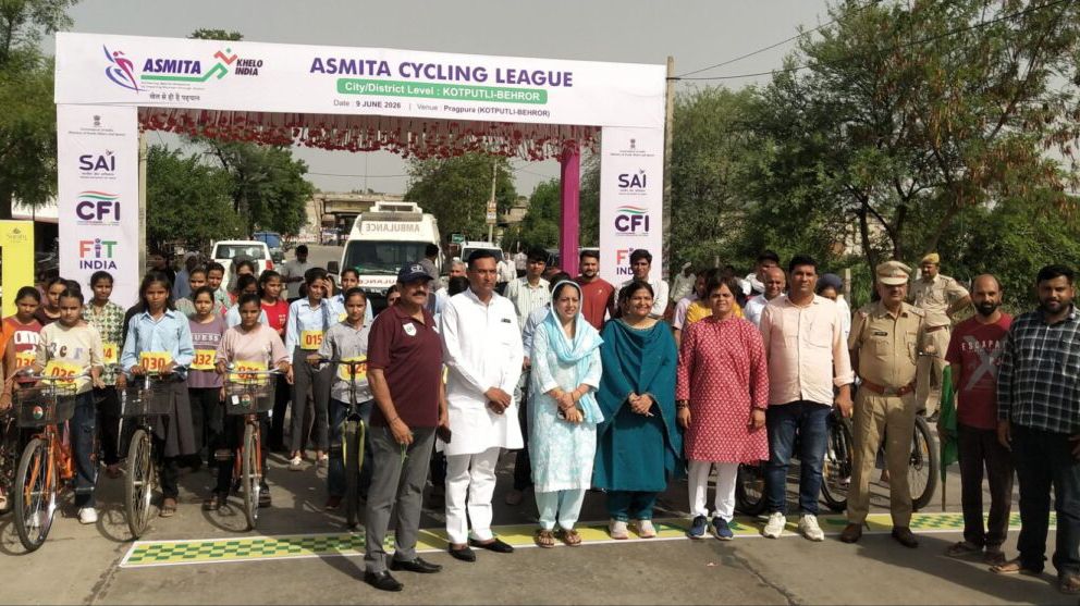 पावटा में अस्मिता महिला साइक्लिंग लीग में बेटियों का दमदार प्रदर्शन, 60 प्रतिभागियों ने दिखाई प्रतिभा और उत्साह पावटा में अस्मिता महिला साइक्लिंग लीग में बेटियों का दमदार प्रदर्शन, 60 प्रतिभागियों ने दिखाई प्रतिभा और उत्साह