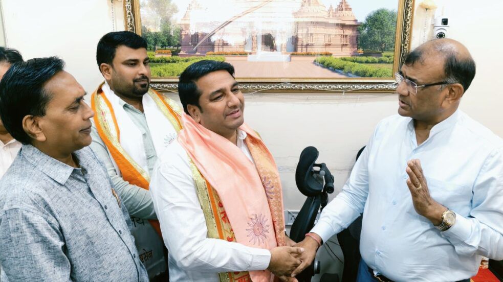 पावटा के गोपाल अग्रवाल अखिल भारतीय अग्रवाल सम्मेलन में पूर्वी राजस्थान के प्रदेश महामंत्री नियुक्त