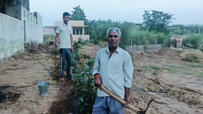 पावटा क्षेत्र के भौनावास में विश्व पर्यावरण दिवस पर पौधारोपण पावटा क्षेत्र के भौनावास में विश्व पर्यावरण दिवस पर पौधारोपण