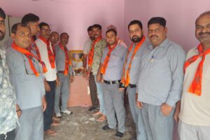 भारतीय मजदूर संघ का 72वां स्थापना दिवस हर्षोल्लास से मनाया