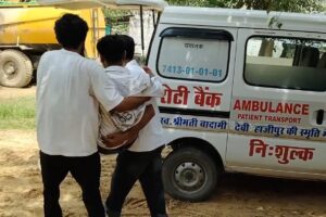 बानसूर : बहन के घर राखी बंधवाने जा रहे युवक की बाइक दुर्घटनाग्रस्त